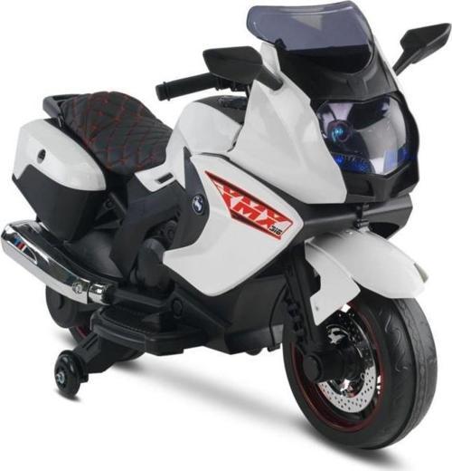 Ledli Akülü Motor 12V 438A XMX-316 Beyaz 06438A20,Müzikli Çocuk Motoru