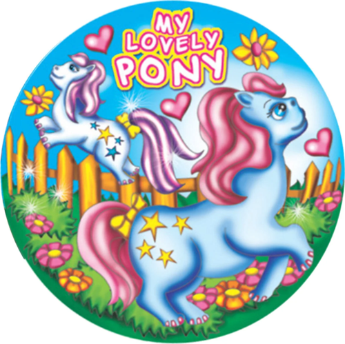Dema Stil Pvc 23cm Top My Lovely Pony Kız Erkek Çocuk Oyuncak Eğitici Oyuncaklar