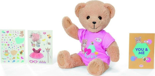 837139 Baby Born Ayıcık - Pembe 36cm Kız Erkek Çocuk Oyuncak Eğitici Oyuncaklar