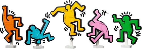 LEGO Art Keith Haring – Dans Eden Figürler 31216 Kız Erkek Çocuk Oyuncak Eğitici Oyuncaklar
