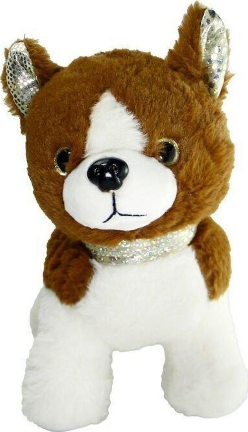 PB30779-23 Peluş Ayakta Köpek 23cm - 1adet stokta olan gönderilir Kız Erkek Çocuk Oyuncak Eğitici Oy