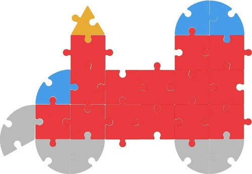 03 640 1001 ÇEŞİT PUZZLE 200 PARÇA Kız Erkek Çocuk Oyuncak Eğitici Oyuncaklar