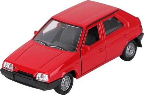 43805 Welly Skoda Favorit 1:32 - 1adet Stokta Olan Gönderilir Kız Erkek Çocuk Oyuncak Eğitici Oyunca
