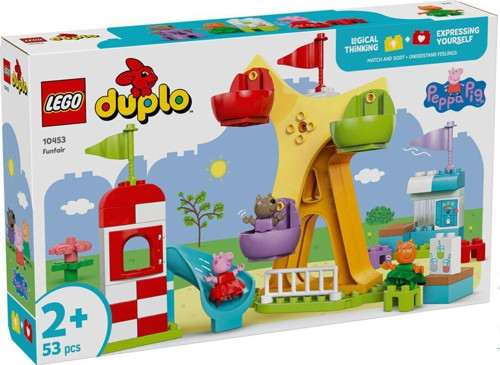 10453 Lego Duplo Lunapark 53 parça +2 yaş Kız Erkek Çocuk Oyuncak Eğitici Oyuncaklar