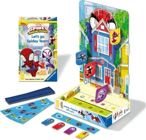 248728 Ravensburger - Spidey Takımı - Seyahat Boy Kutu Oyunu Kız Erkek Çocuk Oyuncak Eğitici Oyuncak