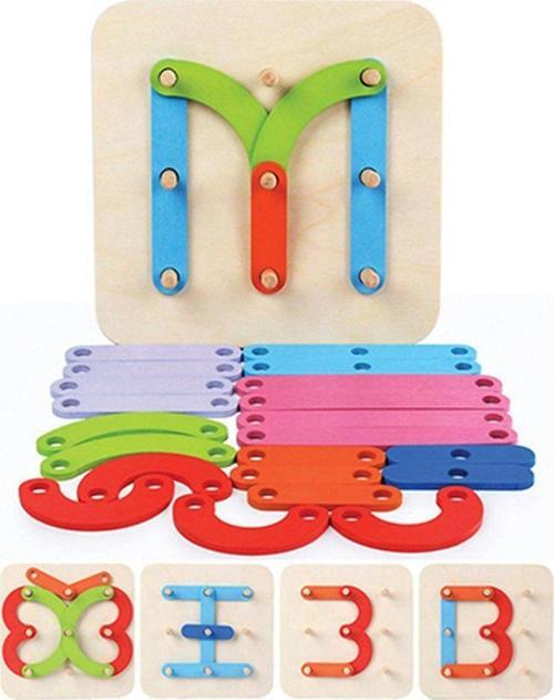 KAL-1015 Chiva, Çok Amaçlı Sök Tak Kız Erkek Çocuk Oyuncak Eğitici Oyuncaklar