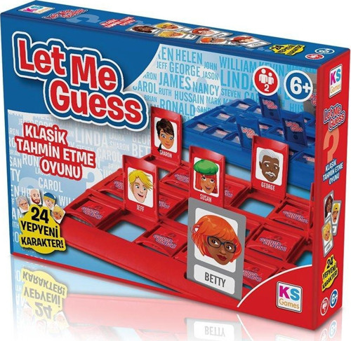 KS Games Zeka Oyunları Let Me Guess Ben Kimim ? Kız Erkek Çocuk Oyuncak Eğitici Oyuncaklar