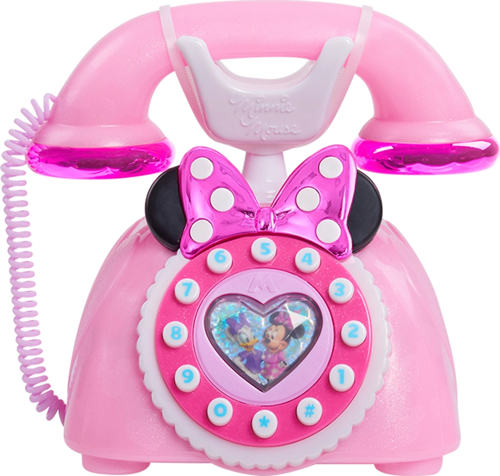 Minnie Sesli Telefon Kız Erkek Çocuk Oyuncak Eğitici Oyuncaklar