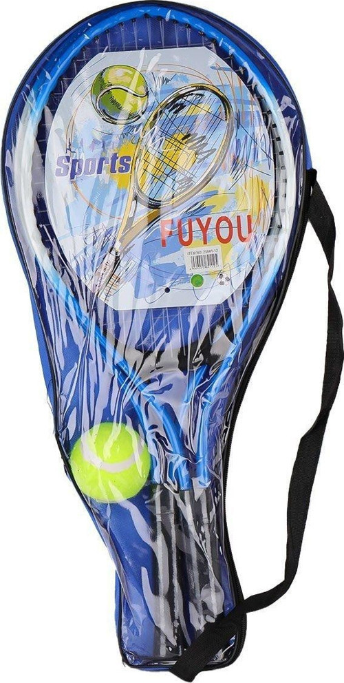 25841-12 Çantalı Tenis Raketi -Can Oyuncak Kız Erkek Çocuk Oyuncak Eğitici Oyuncaklar