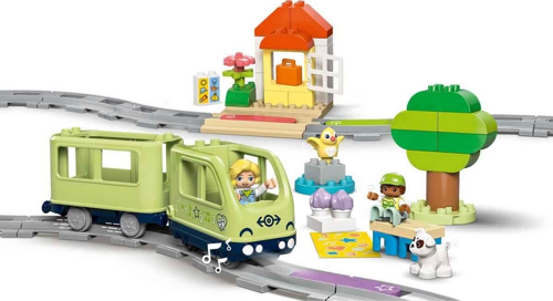 LEGO DUPLO Kasabası İnteraktif Macera Treni 10427 Kız Erkek Çocuk Oyuncak Eğitici Oyuncaklar