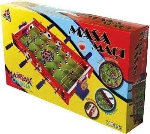 402 AHŞAP MASA MAÇI OYUNU (ORTA BOY) Kız Erkek Çocuk Oyuncak Eğitici Oyuncaklar