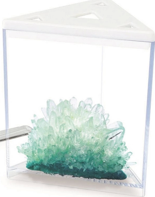 Yeşil Kristal Büyütme Seti Kız Erkek Çocuk Oyuncak Eğitici Oyuncaklar