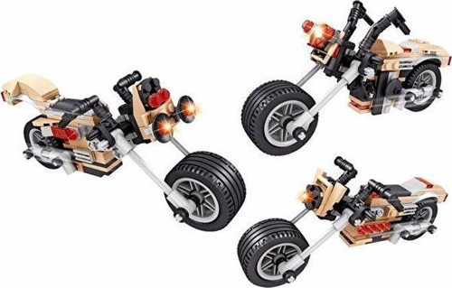 Ausini Assembling Master 3 in 1 142 Parça Motorlar Kız Erkek Çocuk Oyuncak Eğitici Oyuncaklar