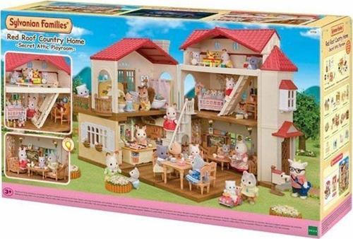 5708 Sylvanian Families Işıklı Şehir Evi ( Gizli Oyun Odalı) Kız Erkek Çocuk Oyuncak Eğitici Oyuncak
