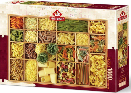 5235 Makarnalar 1000 Parça - Art Puzzle Kız Erkek Çocuk Oyuncak Eğitici Oyuncaklar