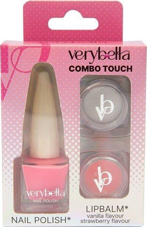 VRB37000 Very Bella - Bakım Seti (2 farklı renk ve aromalı lip gloss+oje) Kız Erkek Çocuk Oyuncak Eğ