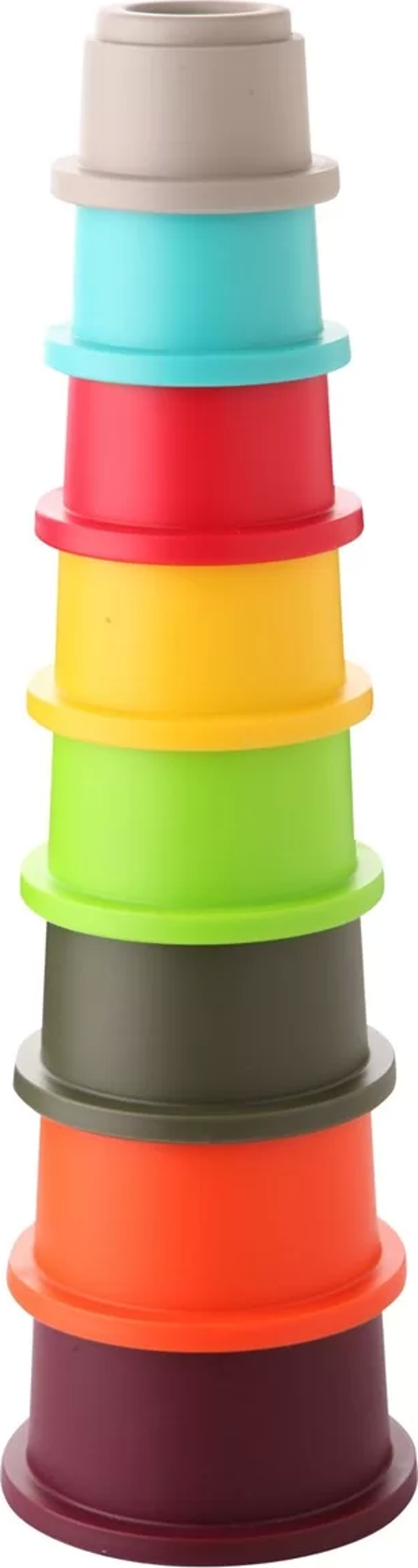 LC Eğitici Yuvarlak Renkli Kaplar Kız Erkek Çocuk Oyuncak Eğitici Oyuncaklar