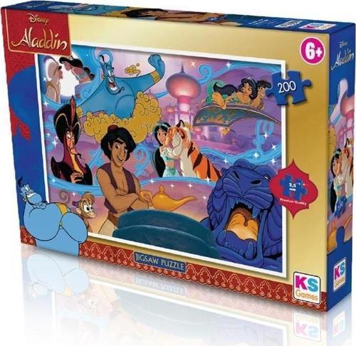 ALD 113 ALADDİN PUZZLE 200 PRÇ. -KS Kız Erkek Çocuk Oyuncak Eğitici Oyuncaklar