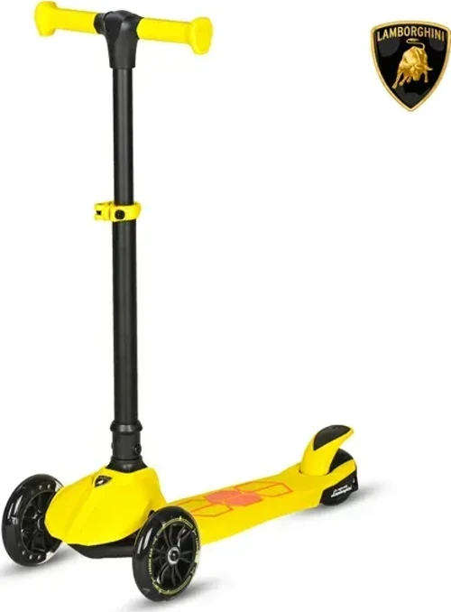 VAGON.LB2005SARI LAMBORGHINI SCOOTER IŞIKLI TEKERLEK Kız Erkek Çocuk Oyuncak Eğitici Oyuncaklar