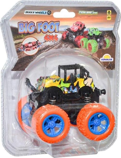 3450 Big Foot Jeep 4x4 1:36 -Sunman Kız Erkek Çocuk Oyuncak Eğitici Oyuncaklar