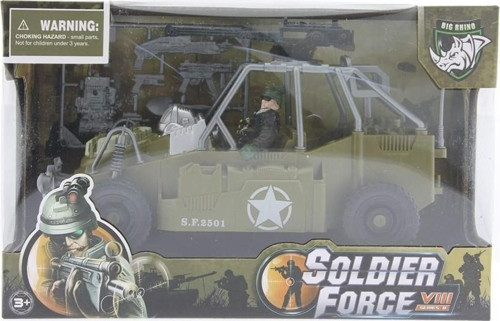 SOLDİER FORCE ASKERİ JEEP Kız Erkek Çocuk Oyuncak Eğitici Oyuncaklar