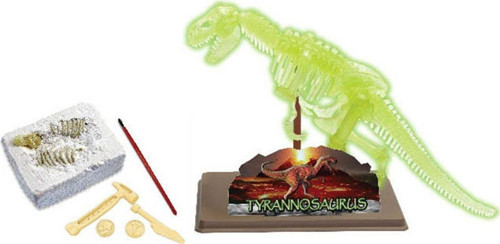 Dinozor Kazma Kiti Tyrannosaurus İskeleti Kız Erkek Çocuk Oyuncak Eğitici Oyuncaklar