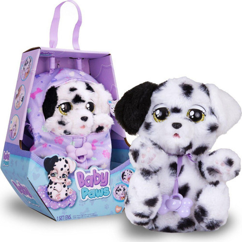 BAW08000 Baby Paws Sesli Dalmaçyalı 20cm Peluş Kız Erkek Çocuk Oyuncak Eğitici Oyuncaklar