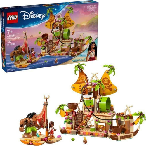 43258 Lego Disney Prensesi Moana 2 - Kakamora Gemisi 572 parça +7 yaş Kız Erkek Çocuk Oyuncak Eğitic