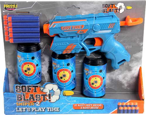 Sniper 2 Soft Blast Dart Atan Oyuncak Kız Erkek Çocuk Oyuncak Eğitici Oyuncaklar