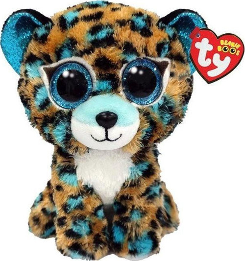 Ty Beanie Boos Turkuaz Benekli Leopar Peluş Cobalt 15cm Kız Erkek Çocuk Oyuncak Eğitici Oyuncaklar