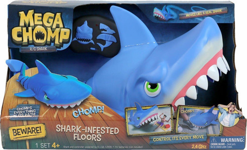 MGR00000 Mega Chomp Uzaktan Kumandalı RC Köpekbalığı - 18493 Kız Erkek Çocuk Oyuncak Eğitici Oyuncak
