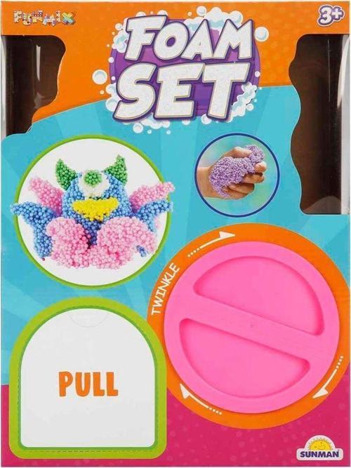 4140 Funmix 5 Renkli Köpük Slime Seti Kız Erkek Çocuk Oyuncak Eğitici Oyuncaklar