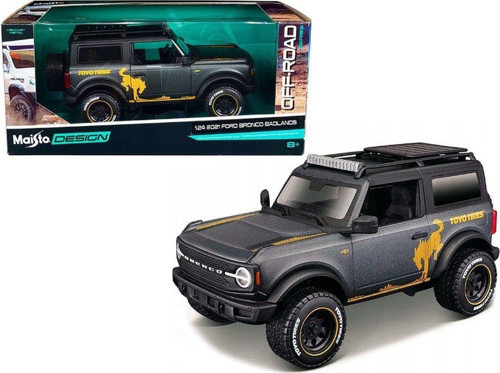 MAY 32541 2021 Ford Bronco Badlans 1:24 Kız Erkek Çocuk Oyuncak Eğitici Oyuncaklar