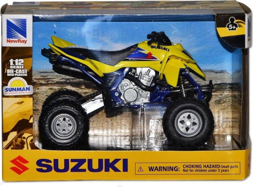 43393 1:12 Suzuki Quadracer R450 Motor Kız Erkek Çocuk Oyuncak Eğitici Oyuncaklar