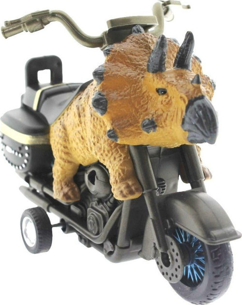 Sürtmeli Dinozor Motor Triceratops Kız Erkek Çocuk Oyuncak Eğitici Oyuncaklar