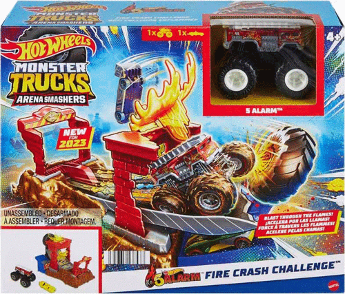HNB87 Hot Wheels Monster Trucks Arenada Mücadeleye Başlangıç Setleri Kız Erkek Çocuk Oyuncak Eğitici