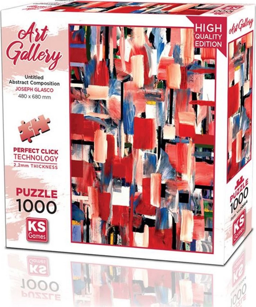 KS Games Untitled Abstract Composition Puzzle 1000 Parça 20664 Kız Erkek Çocuk Oyuncak Eğitici Oyunc