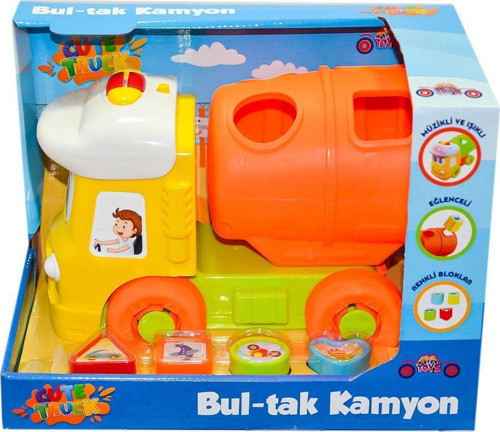40197 Şirin Bultak Kamyonu Kız Erkek Çocuk Oyuncak Eğitici Oyuncaklar