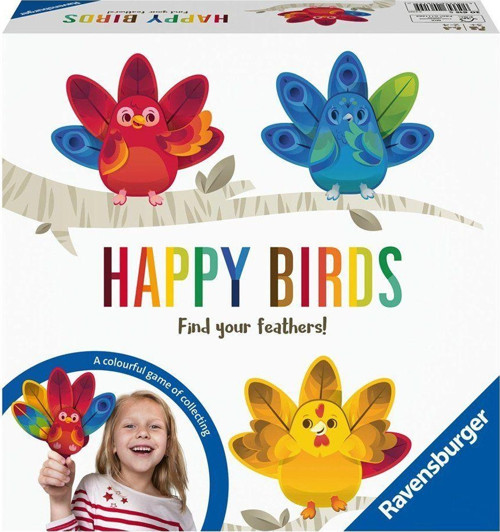 206155 Happy Birds -Ravensburger Kız Erkek Çocuk Oyuncak Eğitici Oyuncaklar