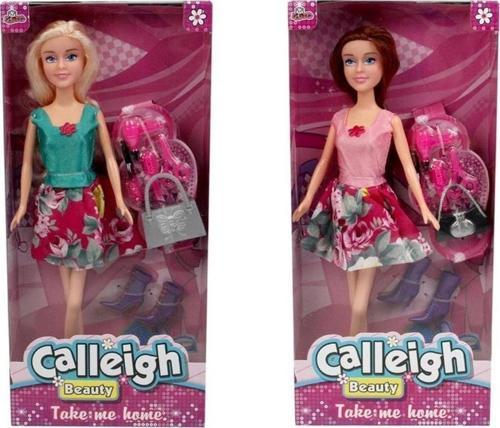 Kutulu 11,5inch. Calleigh Aksesuarlı Manken Bebek Kız Erkek Çocuk Oyuncak Eğitici Oyuncaklar