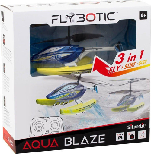 SIL 84795 Silverlit Aqua Blaze Kumandalı Helikopter Kız Erkek Çocuk Oyuncak Eğitici Oyuncaklar