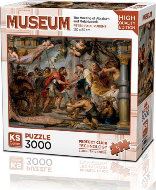 23018 The Meeting Of Abraham And Melchizedek 3000 Parça -KS Puzzle Kız Erkek Çocuk Oyuncak Eğitici O