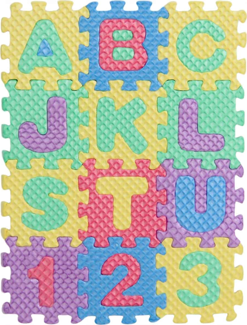 Eva Mini Puzzle Mat - Kutu Ölçüleri : 16 x 13 x 3,5cm Kız Erkek Çocuk Oyuncak Eğitici Oyuncaklar