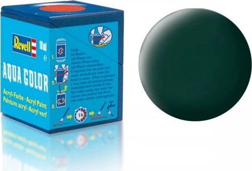 Aqua Color Black Green - Mat Boya- 18 ml Kız Erkek Çocuk Oyuncak Eğitici Oyuncaklar