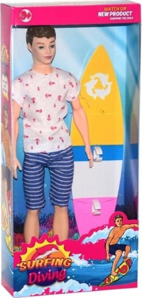 Oydaş Kutuda Sorf Yapan Bebek 2448 Kız Erkek Çocuk Oyuncak Eğitici Oyuncaklar