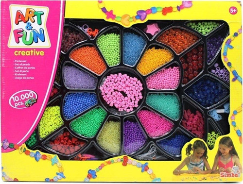 10637441 Art Fun Bead Gift Takı Tasarım Seti -Simba Kız Erkek Çocuk Oyuncak Eğitici Oyuncaklar