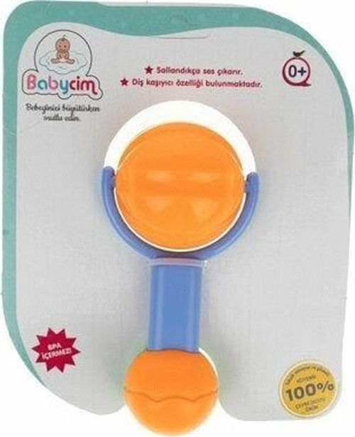 URT038-008 BABYCİM DÖNEN TOPLU ÇINGIRAK - 89034 Kız Erkek Çocuk Oyuncak Eğitici Oyuncaklar