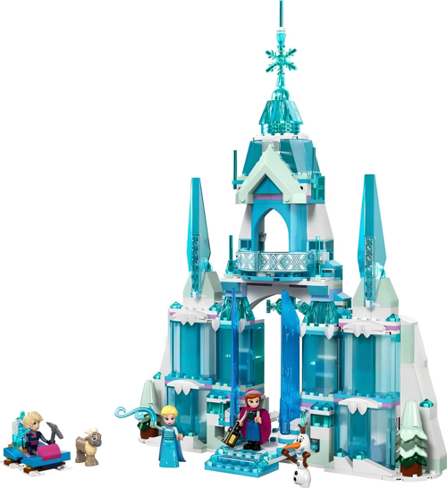 LEGO Disney Karlar Ülkesi Elsa’nın Buz Sarayı 43244 Kız Erkek Çocuk Oyuncak Eğitici Oyuncaklar
