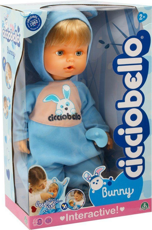 CCB09001 Cicciobello Tavşan Kostümlü ve Sesli 42cm Bebek Kız Erkek Çocuk Oyuncak Eğitici Oyuncaklar