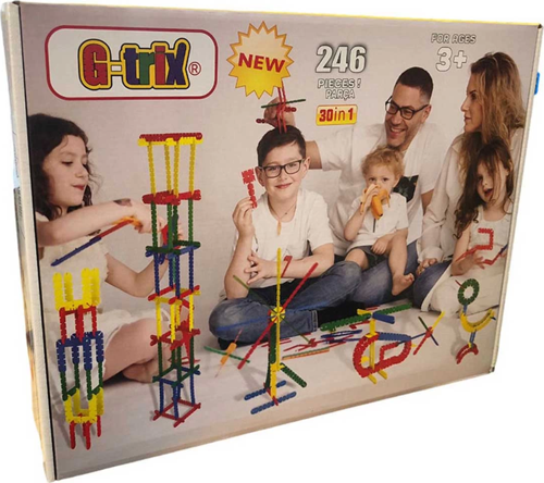 G-Trix 246 Parça Kız Erkek Çocuk Oyuncak Eğitici Oyuncaklar
